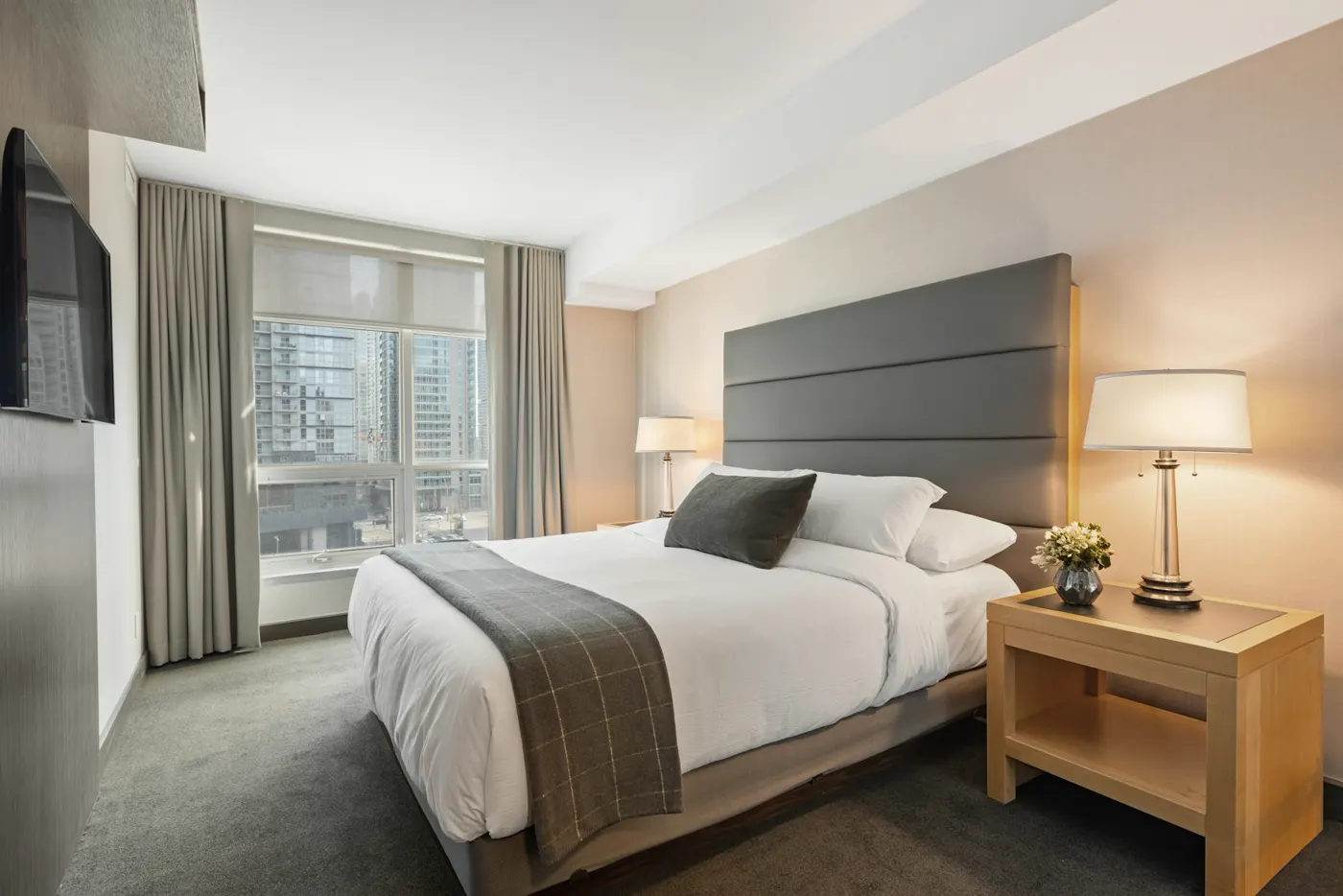 Deluxe Room with city view — placeholder photography